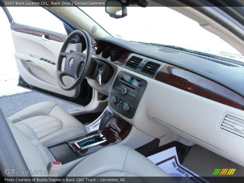 Black Onyx / Cocoa/Cashmere 2007 Buick Lucerne CXL