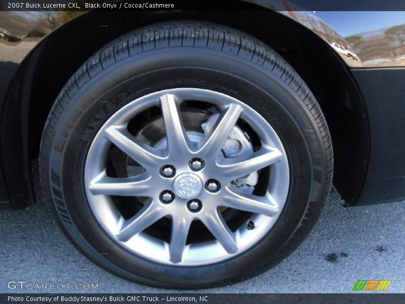 Black Onyx / Cocoa/Cashmere 2007 Buick Lucerne CXL