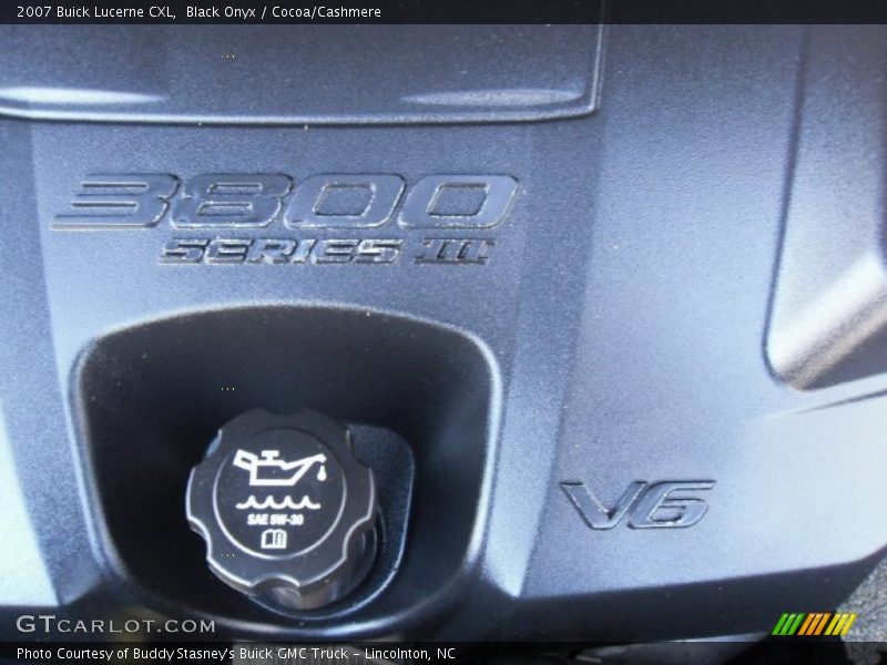 Black Onyx / Cocoa/Cashmere 2007 Buick Lucerne CXL