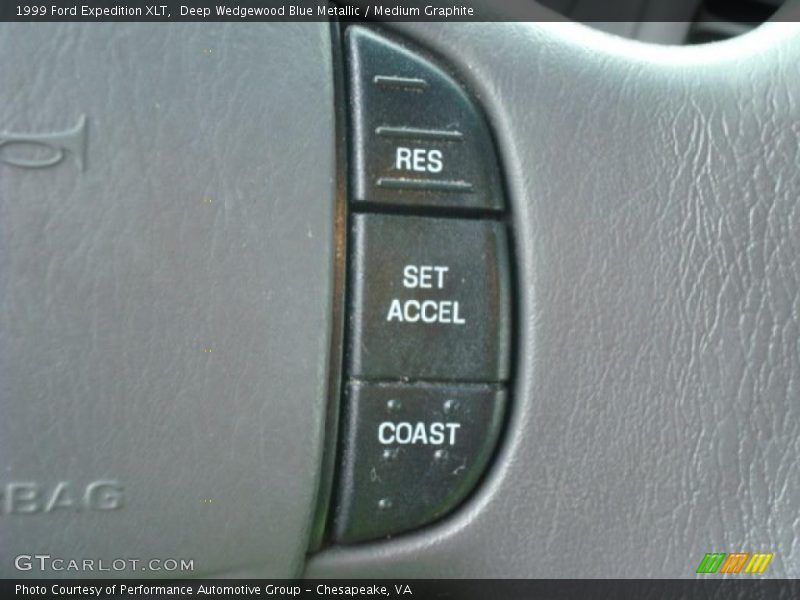 Deep Wedgewood Blue Metallic / Medium Graphite 1999 Ford Expedition XLT