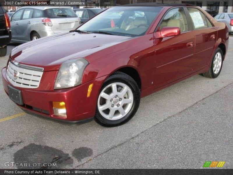 Infrared / Cashmere 2007 Cadillac CTS Sedan