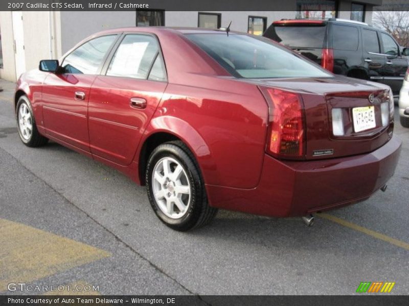Infrared / Cashmere 2007 Cadillac CTS Sedan