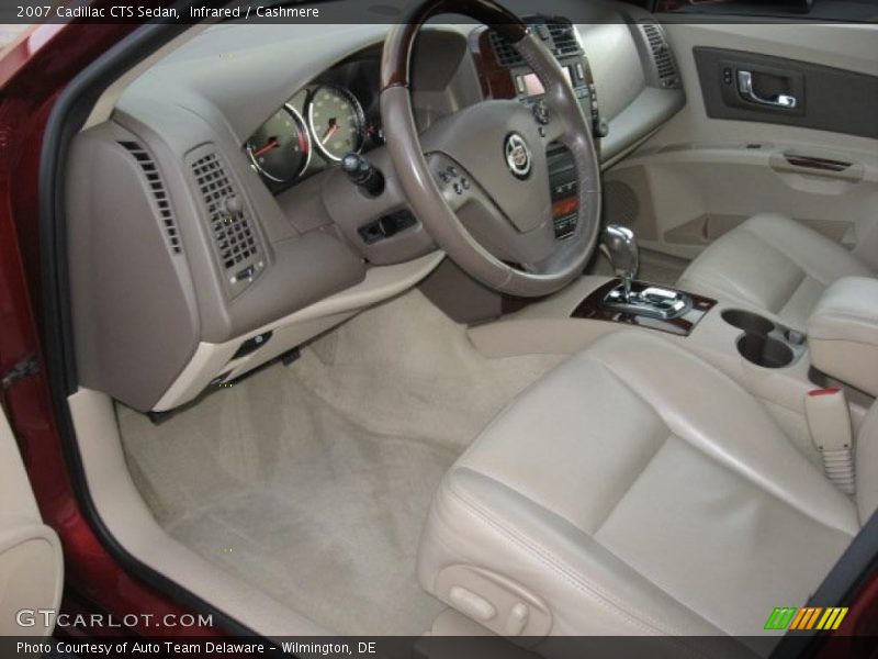 Infrared / Cashmere 2007 Cadillac CTS Sedan