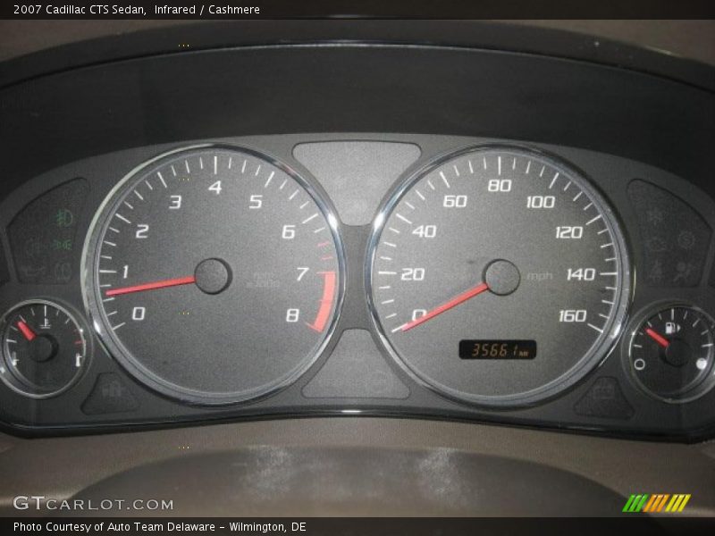 Infrared / Cashmere 2007 Cadillac CTS Sedan