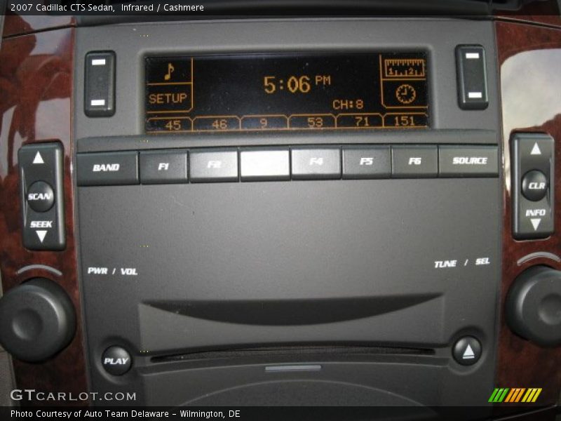 Infrared / Cashmere 2007 Cadillac CTS Sedan