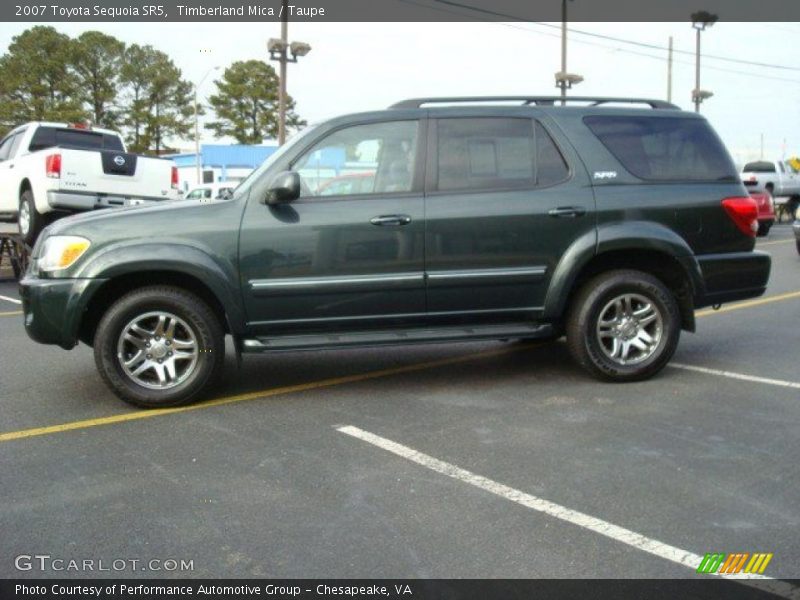 Timberland Mica / Taupe 2007 Toyota Sequoia SR5