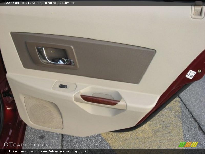 Infrared / Cashmere 2007 Cadillac CTS Sedan