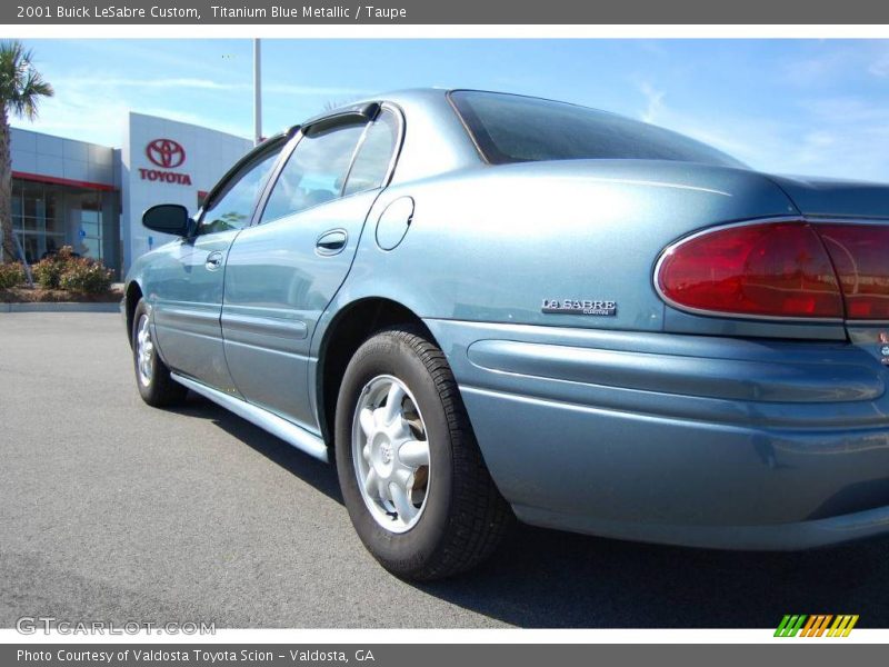 Titanium Blue Metallic / Taupe 2001 Buick LeSabre Custom
