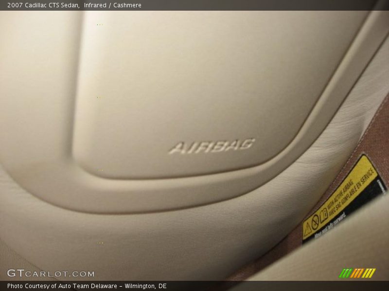 Infrared / Cashmere 2007 Cadillac CTS Sedan