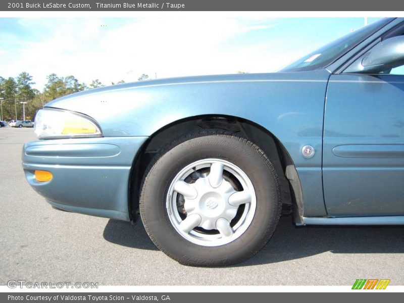 Titanium Blue Metallic / Taupe 2001 Buick LeSabre Custom