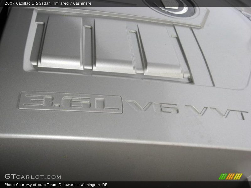 Infrared / Cashmere 2007 Cadillac CTS Sedan
