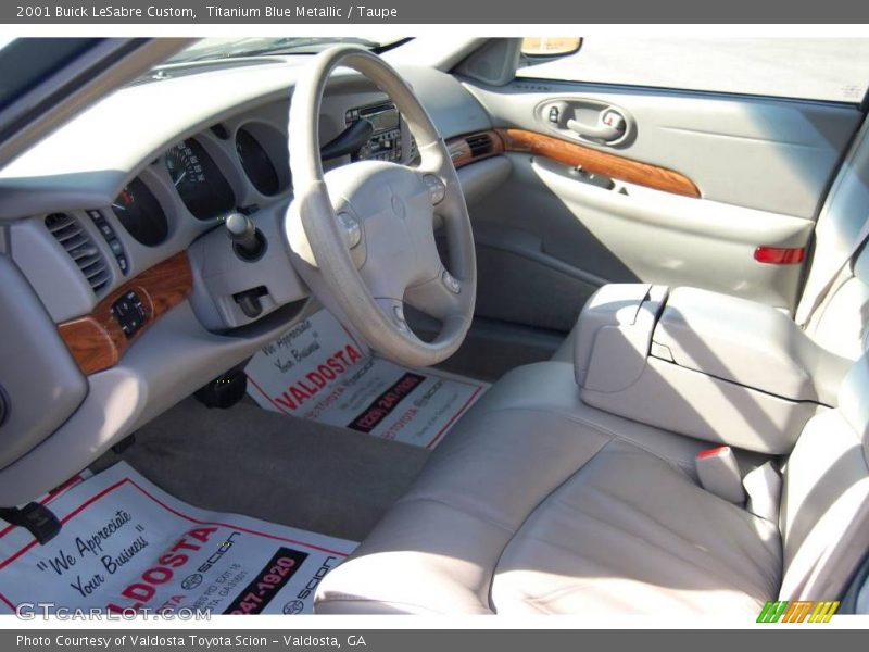 Titanium Blue Metallic / Taupe 2001 Buick LeSabre Custom