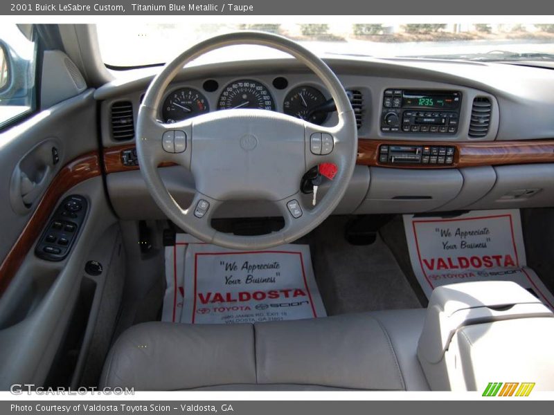 Titanium Blue Metallic / Taupe 2001 Buick LeSabre Custom