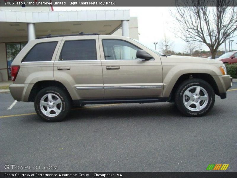 Light Khaki Metallic / Khaki 2006 Jeep Grand Cherokee Limited