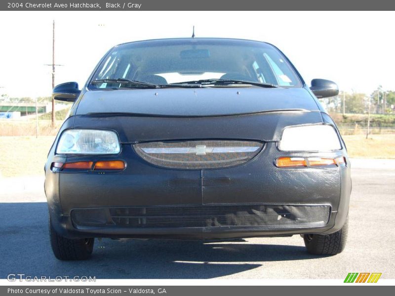 Black / Gray 2004 Chevrolet Aveo Hatchback