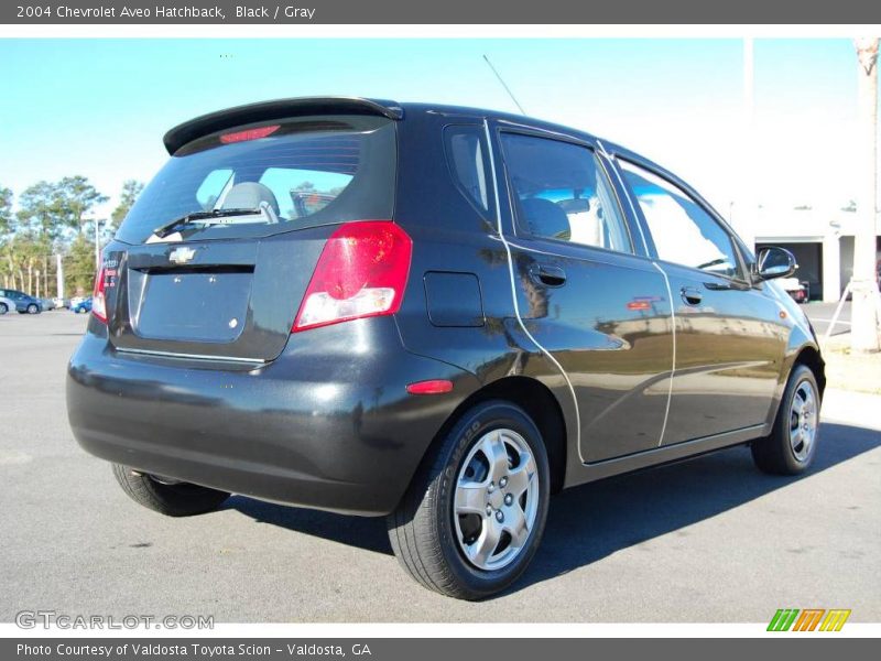 Black / Gray 2004 Chevrolet Aveo Hatchback