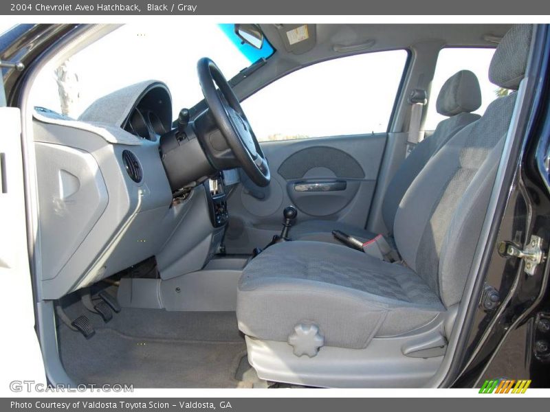 Black / Gray 2004 Chevrolet Aveo Hatchback