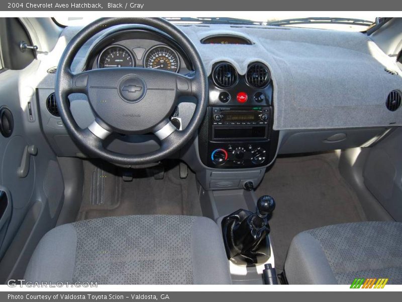 Black / Gray 2004 Chevrolet Aveo Hatchback