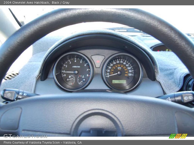 Black / Gray 2004 Chevrolet Aveo Hatchback