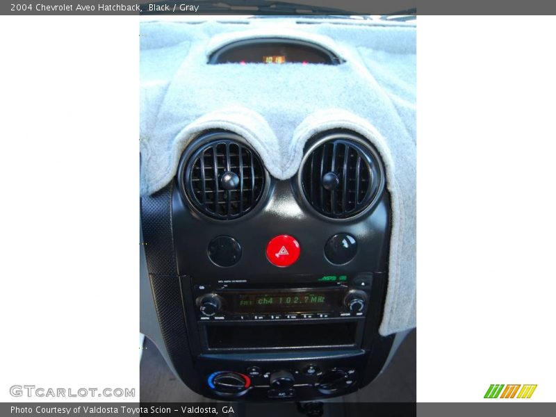 Black / Gray 2004 Chevrolet Aveo Hatchback