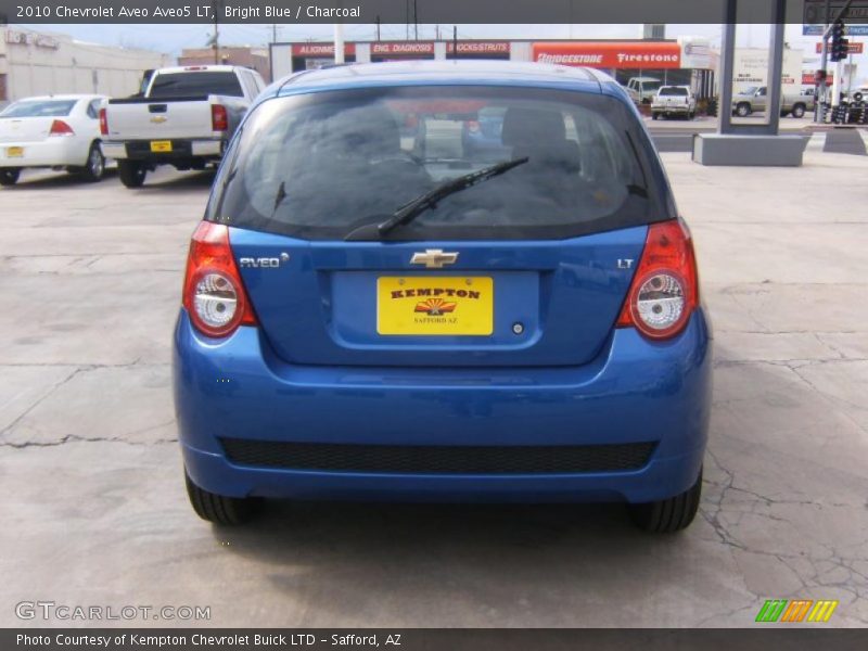 Bright Blue / Charcoal 2010 Chevrolet Aveo Aveo5 LT