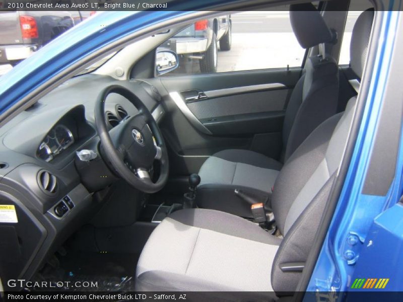Bright Blue / Charcoal 2010 Chevrolet Aveo Aveo5 LT