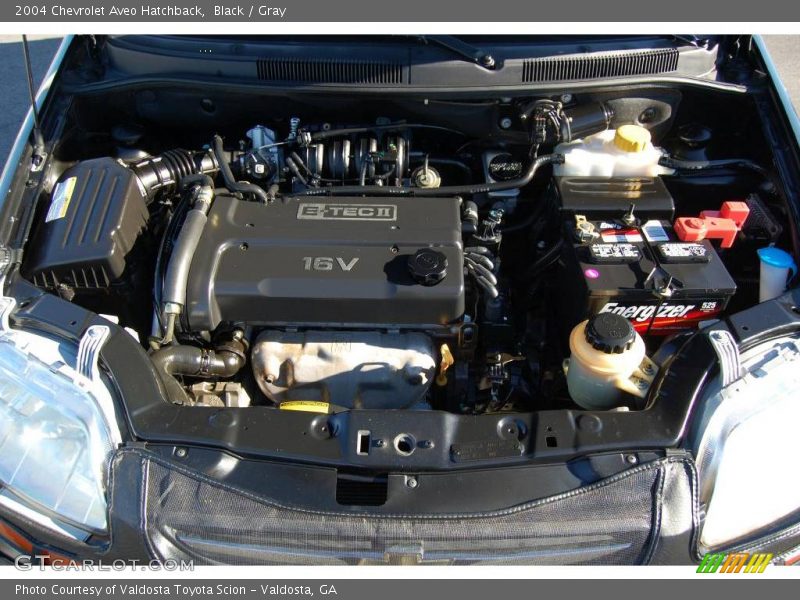 Black / Gray 2004 Chevrolet Aveo Hatchback