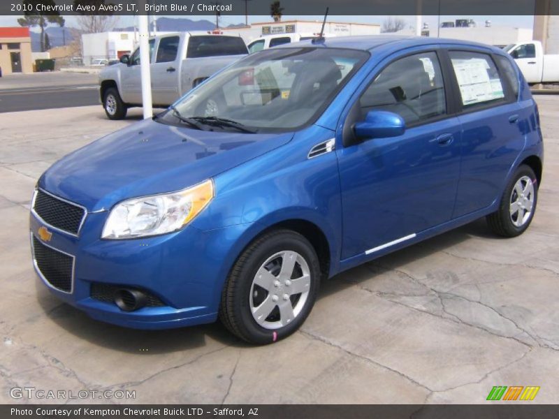 Bright Blue / Charcoal 2010 Chevrolet Aveo Aveo5 LT