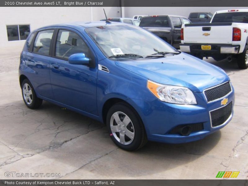 Bright Blue / Charcoal 2010 Chevrolet Aveo Aveo5 LT