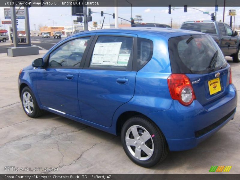 Bright Blue / Charcoal 2010 Chevrolet Aveo Aveo5 LT