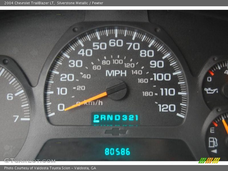 Silverstone Metallic / Pewter 2004 Chevrolet TrailBlazer LT