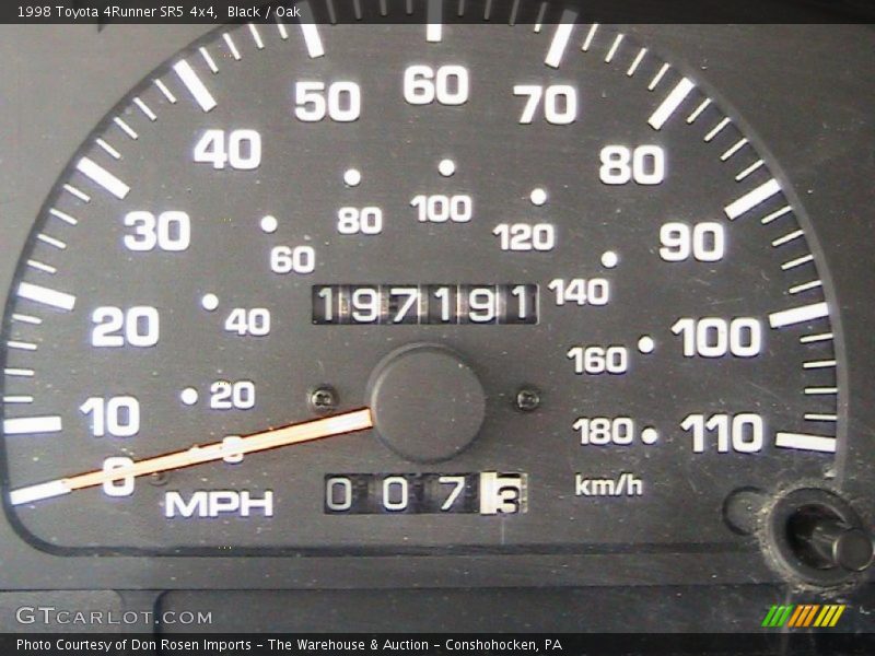 Black / Oak 1998 Toyota 4Runner SR5 4x4