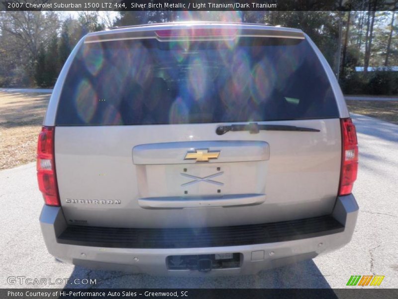 Silver Birch Metallic / Light Titanium/Dark Titanium 2007 Chevrolet Suburban 1500 LTZ 4x4