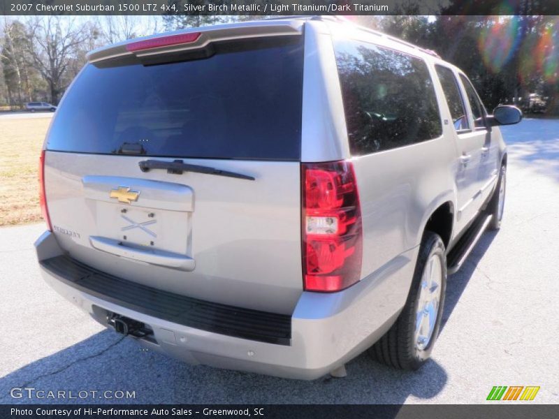 Silver Birch Metallic / Light Titanium/Dark Titanium 2007 Chevrolet Suburban 1500 LTZ 4x4