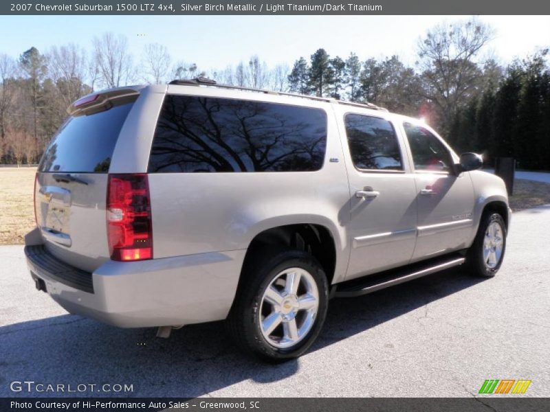 Silver Birch Metallic / Light Titanium/Dark Titanium 2007 Chevrolet Suburban 1500 LTZ 4x4