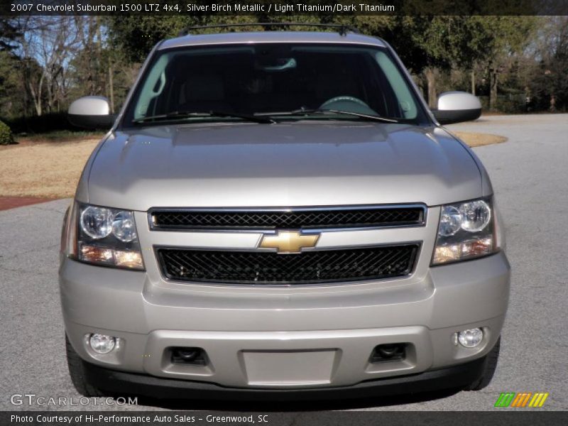 Silver Birch Metallic / Light Titanium/Dark Titanium 2007 Chevrolet Suburban 1500 LTZ 4x4