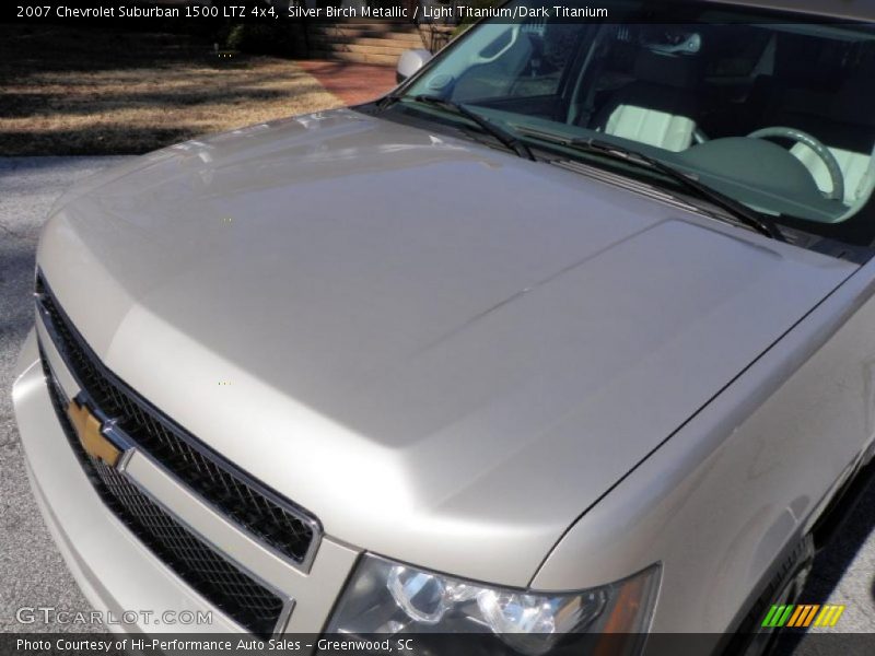 Silver Birch Metallic / Light Titanium/Dark Titanium 2007 Chevrolet Suburban 1500 LTZ 4x4