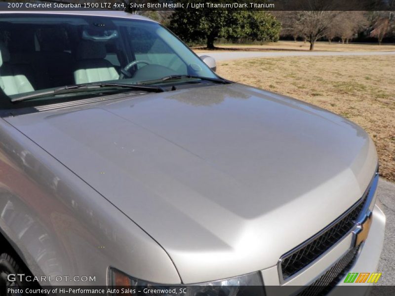 Silver Birch Metallic / Light Titanium/Dark Titanium 2007 Chevrolet Suburban 1500 LTZ 4x4
