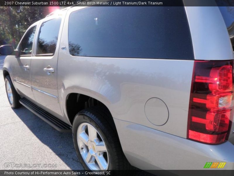 Silver Birch Metallic / Light Titanium/Dark Titanium 2007 Chevrolet Suburban 1500 LTZ 4x4