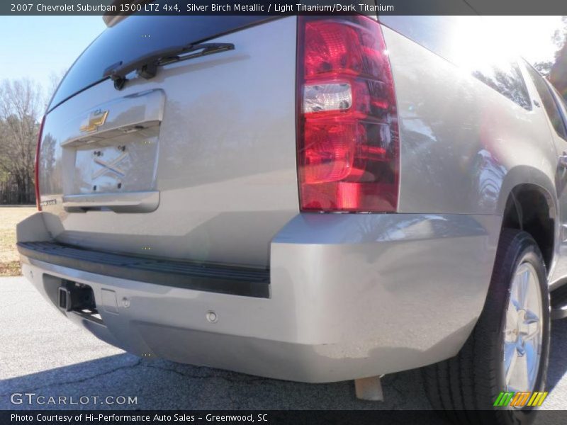 Silver Birch Metallic / Light Titanium/Dark Titanium 2007 Chevrolet Suburban 1500 LTZ 4x4