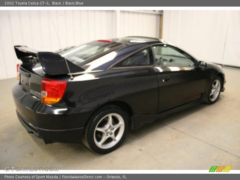 Black / Black/Blue 2002 Toyota Celica GT-S