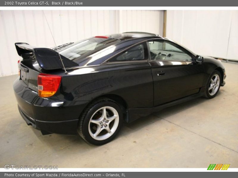 Black / Black/Blue 2002 Toyota Celica GT-S
