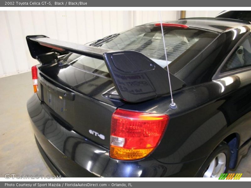 Black / Black/Blue 2002 Toyota Celica GT-S