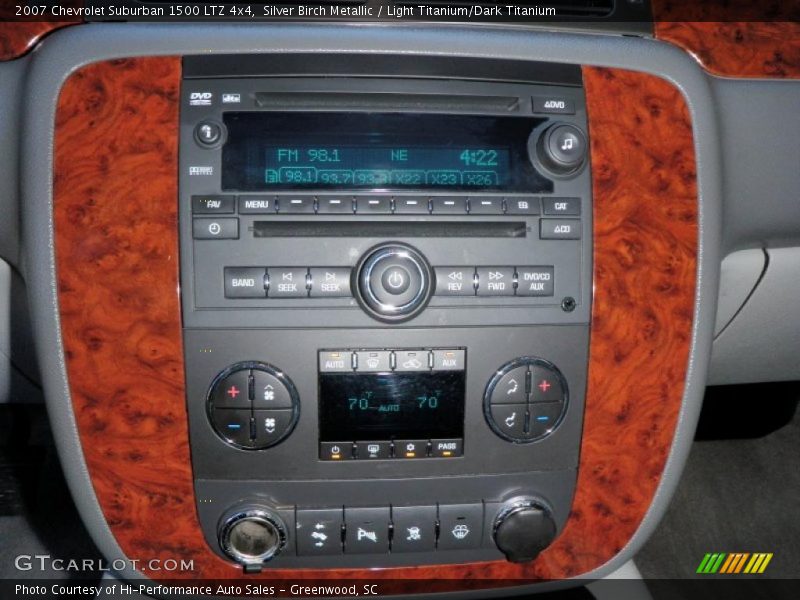 Silver Birch Metallic / Light Titanium/Dark Titanium 2007 Chevrolet Suburban 1500 LTZ 4x4