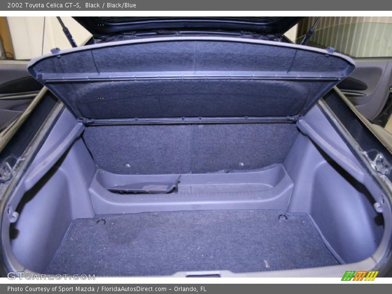 Black / Black/Blue 2002 Toyota Celica GT-S