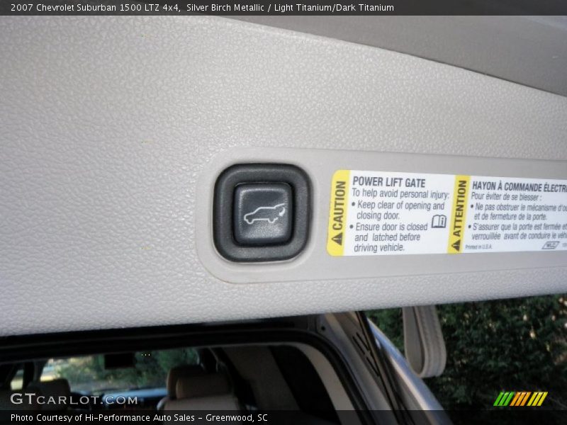 Silver Birch Metallic / Light Titanium/Dark Titanium 2007 Chevrolet Suburban 1500 LTZ 4x4