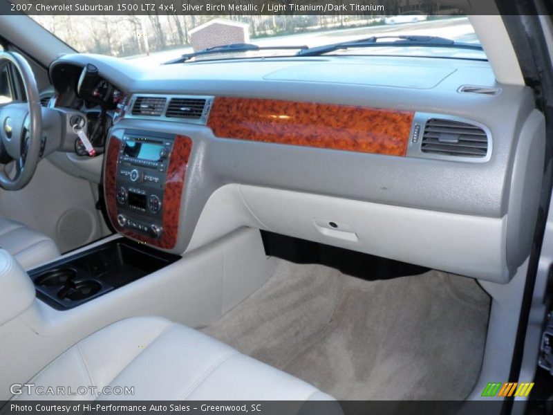 Silver Birch Metallic / Light Titanium/Dark Titanium 2007 Chevrolet Suburban 1500 LTZ 4x4