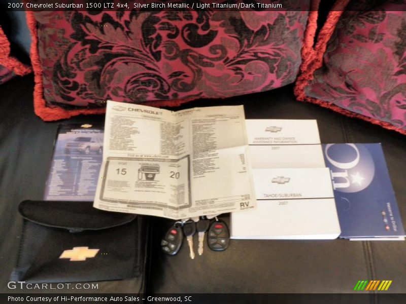 Silver Birch Metallic / Light Titanium/Dark Titanium 2007 Chevrolet Suburban 1500 LTZ 4x4