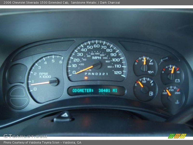Sandstone Metallic / Dark Charcoal 2006 Chevrolet Silverado 1500 Extended Cab