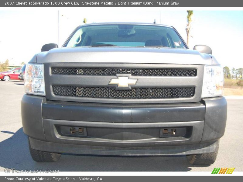 Graystone Metallic / Light Titanium/Dark Titanium Gray 2007 Chevrolet Silverado 1500 Crew Cab